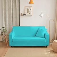 Amazon｜ソファーカバー 北欧風 肘付き カラー ストレッチカバー 3人